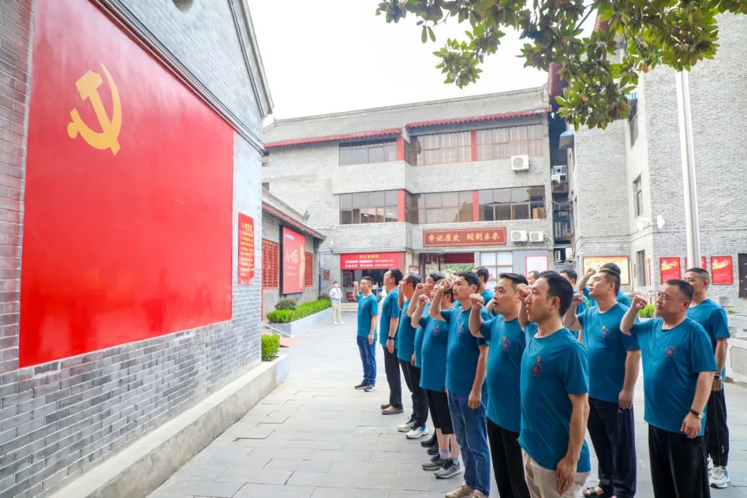 追寻红色记忆 传承革命精神 ——jdpay钱包高科退役军人红色教育